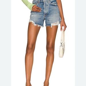 AGOLDE Dee High Rise Short in Turmoil